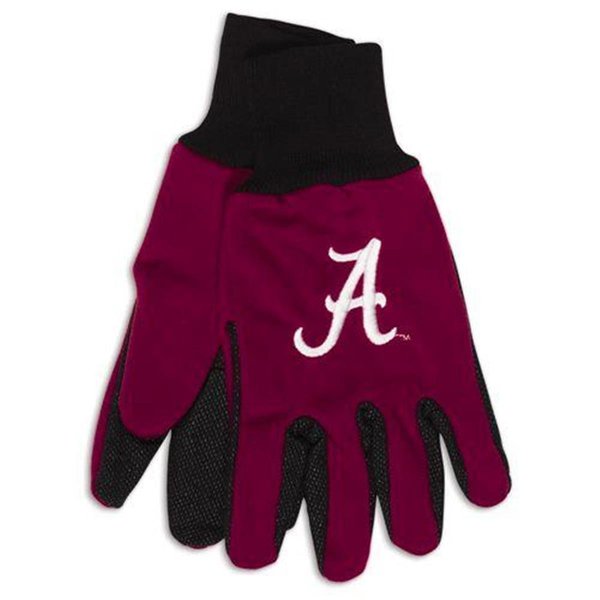 Mcarthur Towels & Sports Alabama Crimson Tide Two Tone Gloves - Adult 9960693954